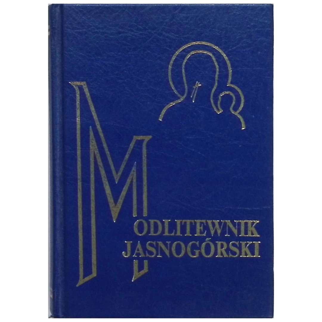 Modlitewnik jasnogórski - niebieska/czarna twarda oprawa 