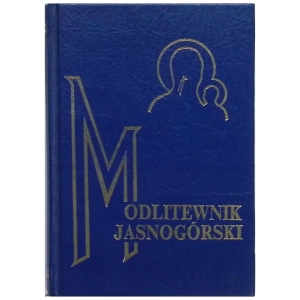 Modlitewnik jasnogórski - niebieska/czarna twarda oprawa 