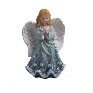 Figurka Anioł 17,5cm niebieski 9903 D-G