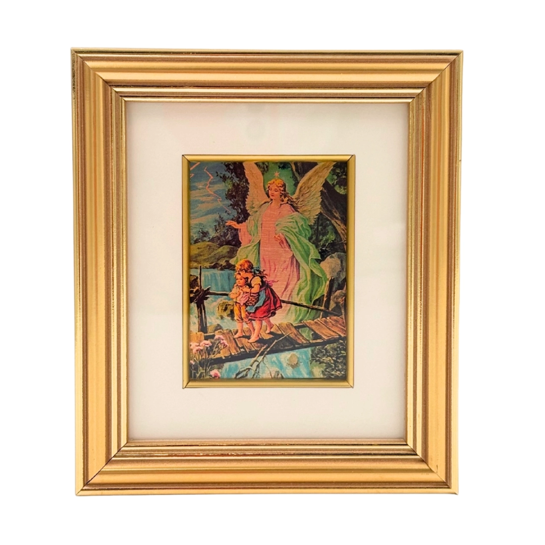 Obrazek Anioł Stróż 14,1x12,3 cm CON
