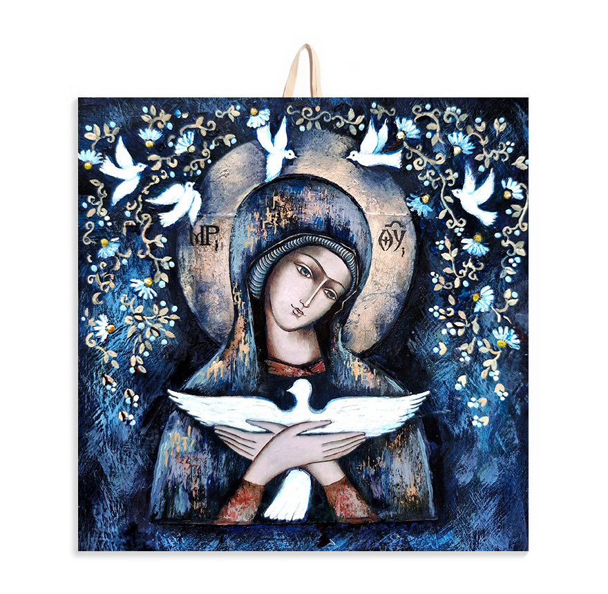 Płytka ceramiczna 15x15cm obrazek W tym domu P03 PML