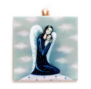 Płytka ceramiczna 15x15 obrazek Anioł stróż dzieci Z01 PML