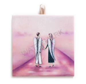 Płytka ceramiczna 15x15cm obrazek Z Tobą PML