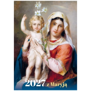 Kalendarz 2027 A4 z Maryją