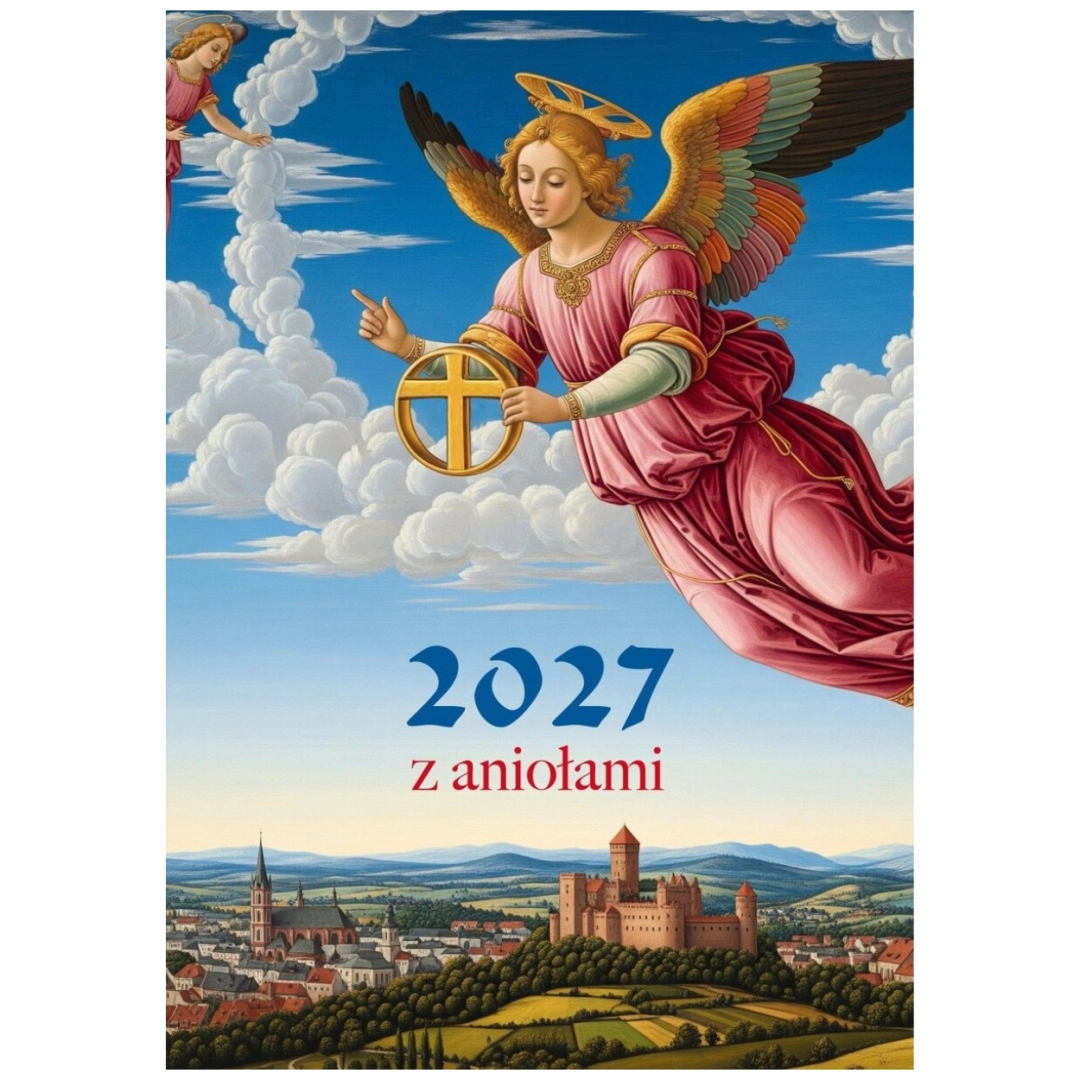 Kalendarz 2027 A4 z Aniołami WDS