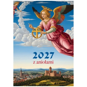 Kalendarz 2027 A4 z Aniołami WDS