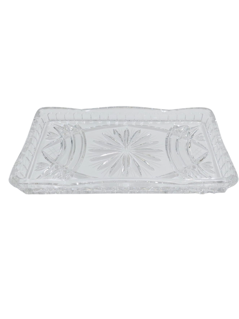 Tacka do ampułek kryształowa 20x11 cm
