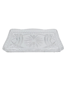 Tacka do ampułek kryształowa 20x11 cm