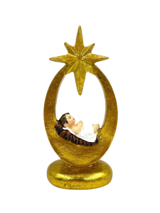 Żłóbek w złotej gwiazdce