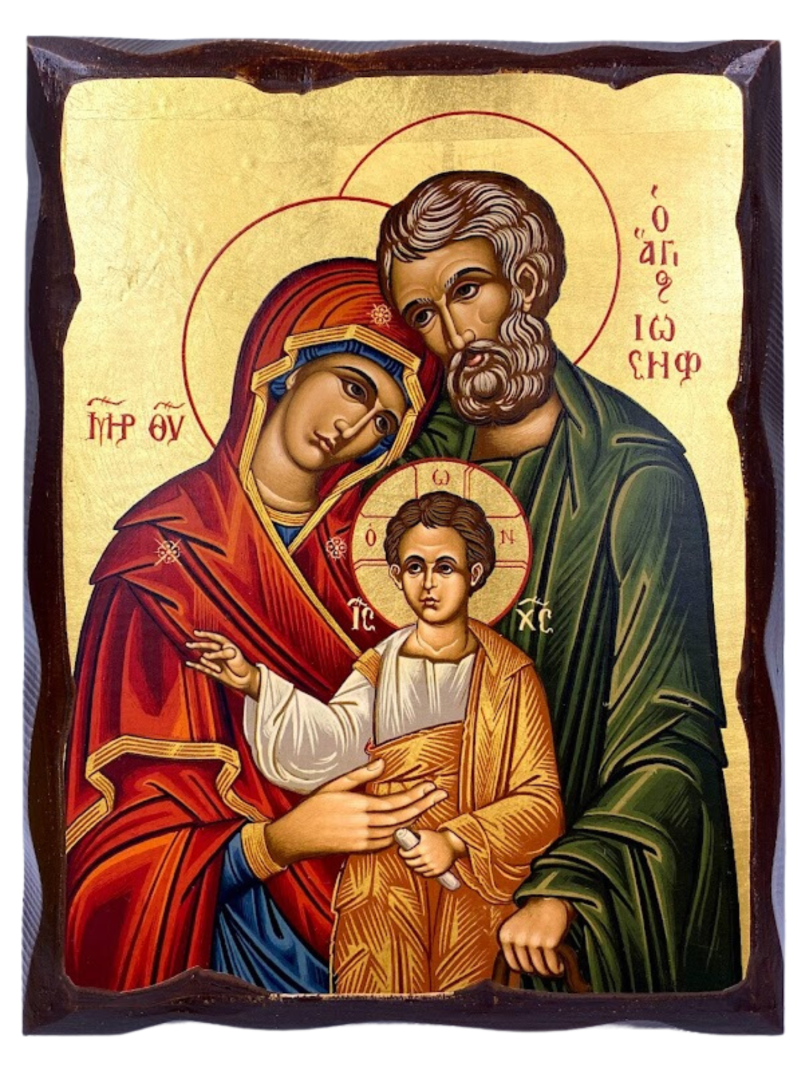 Ikona Święta Rodzina 27 cm x 21 cm