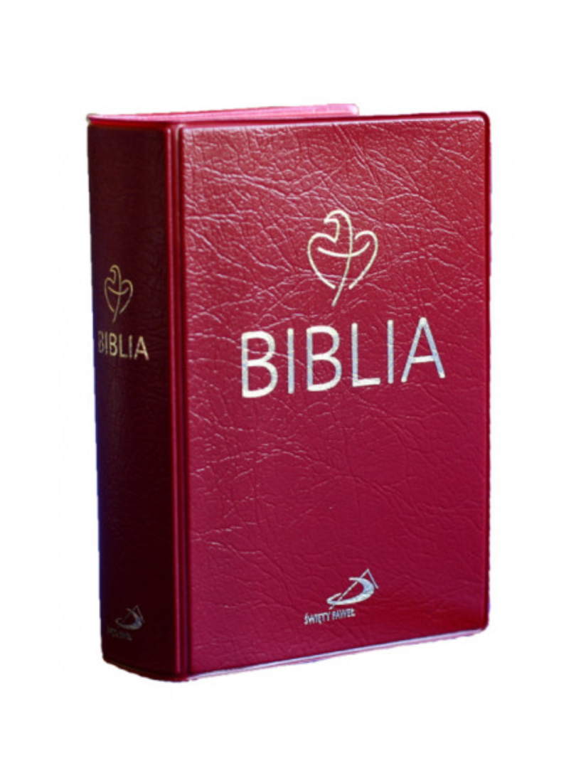 Biblia Tabor wydanie kieszonkowe bordowa