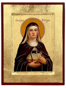 Ikona święta Kinga 18 cm x 23,5 cm