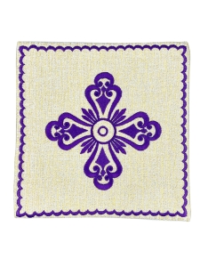 Bielizna kielichowa fiolet / złota