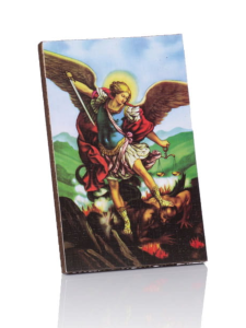 Obrazek św. Michał Archanioł 6,5 cm x 10 cm