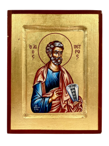 Ikona święty Piotr 14 cm x 18 cm