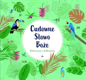 Cudowne Słowo Boże Kolorowanie z kalkomanią