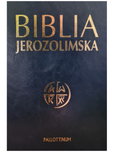 Biblia Jerozolimska mały format z paginatorami twarda oprawa Pallottinum