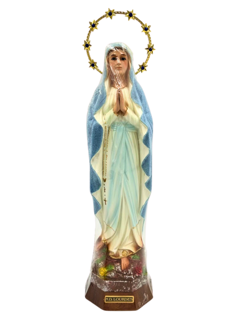 Figura Matka Boża z Lourdes pogodynka 39 cm