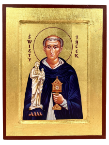 Ikona święty Jacek 18 cm x 23,5 cm 