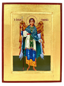 Ikona Archanioł Gabriel 18 cm x 23,5 cm