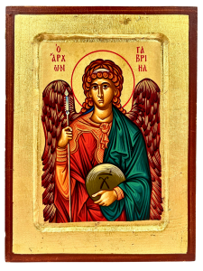 Ikona Archanioł Gabriel 18 cm x 23,5 cm