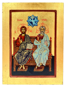 Ikona Święta Trójca 16,5 cm x 22 cm
