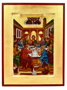 Ikona Ostatnia Wieczerza 18 cm x 23,5 cm