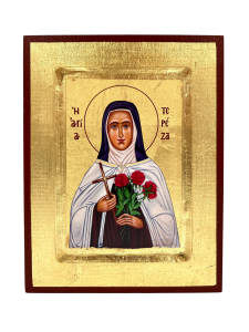 Ikona święta Teresa 14 cm x 18 cm
