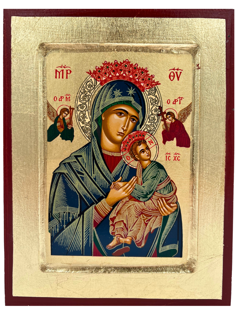 Ikona Matka Boża Nieustającej Pomocy 18 cm x 23,5 cm