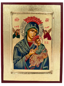 Ikona Matka Boża Nieustającej Pomocy 18 cm x 23,5 cm