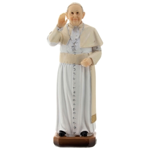 Figura Papież Franciszek żywica 15 cm