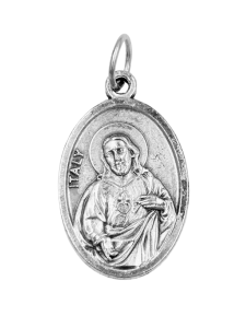 Medalik włoski Serce Jezusa 2,2 cm