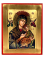 Ikona grecka Matka Boża Nieustającej Pomocy 20 x 26 cm