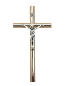 Krzyż drewniany jasny 20 cm 