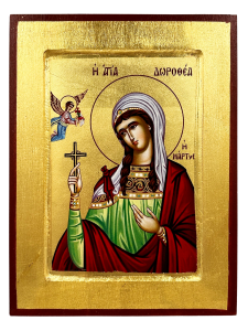 Ikona święta Dorota 18 cm x 23,5 cm