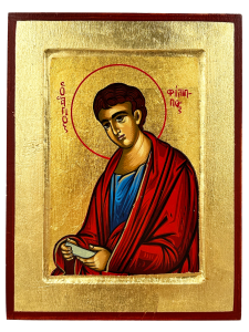 Ikona święty Filip 18 cm x 23,5 cm