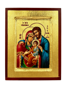 Ikona święta Rodzina 14 cm x 18 cm