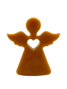 Ozdoba świąteczna 100% wosk anioł duży 85 g