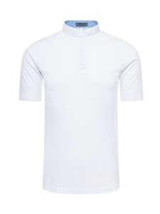 Koszula kapłańska polo krótki rękaw biała 3XL 