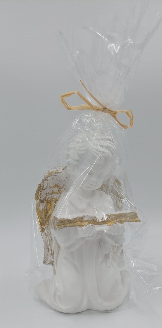 Figurka Anioł z księgą 12x8x18 cm