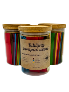 Biblijny kompas uczuć brązowy