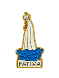 Przypinka Matka Boża Fatimska 2,3 cm