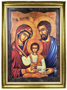 Obraz na płótnie Święta Rodzina 79,5 cm x 58,5 cm
