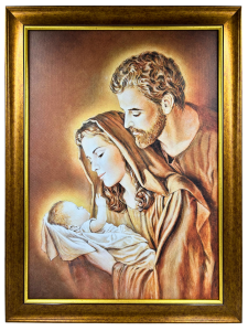 Obraz na płótnie Święta Rodzina 80 cm x 60 cm