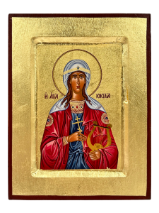 Ikona święta Cecylia 14 cm x 18 cm