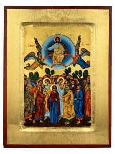 Ikona Pan Jezus Wniebowstąpienie 18 cm x 23,5 cm