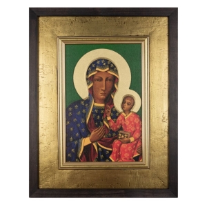 Obraz Matka Boża Częstochowska 40 cm x 52 cm