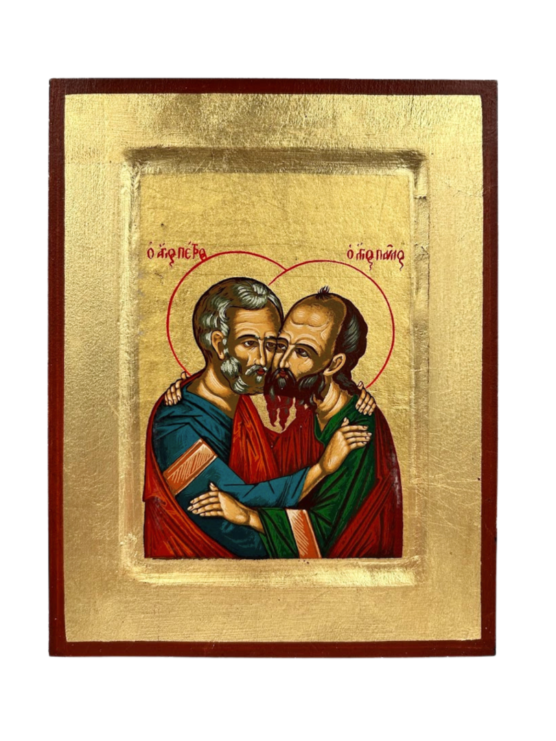 Ikona święci Piotr i Paweł 14 cm x 18 cm