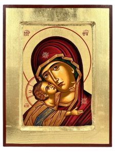 Ikona Matka Boża Czuła 18 cm x 24 cm