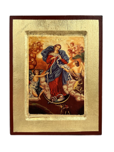 Ikona Matka Boża Rozwiązująca Węzły 14 cm x 18 cm